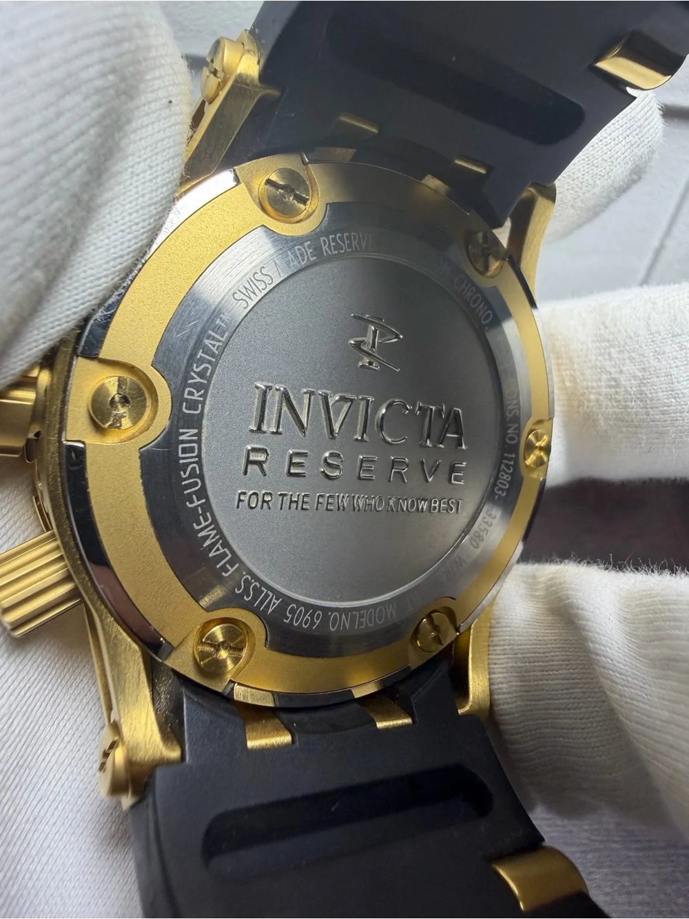 Invicta Reserve Subaqua 18k Gold Plated Men's Watch - 52mm (6905)